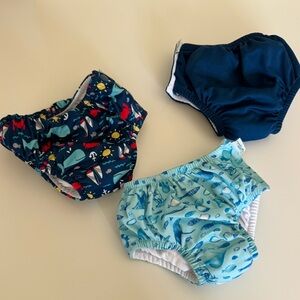 GreenSprouts Baby Swim Diapers - Set of 3 - 6-12 months